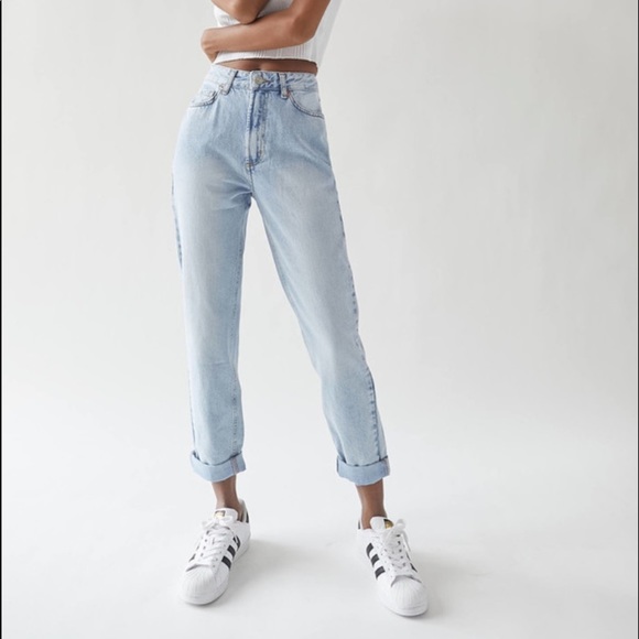 BDG Denim - BDG URBAN OUTFITTERS Mom high-rise jeans light wash cotton size 26